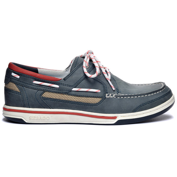 Sebago Triton Three Eyelets NBK 908 - Blue Navy