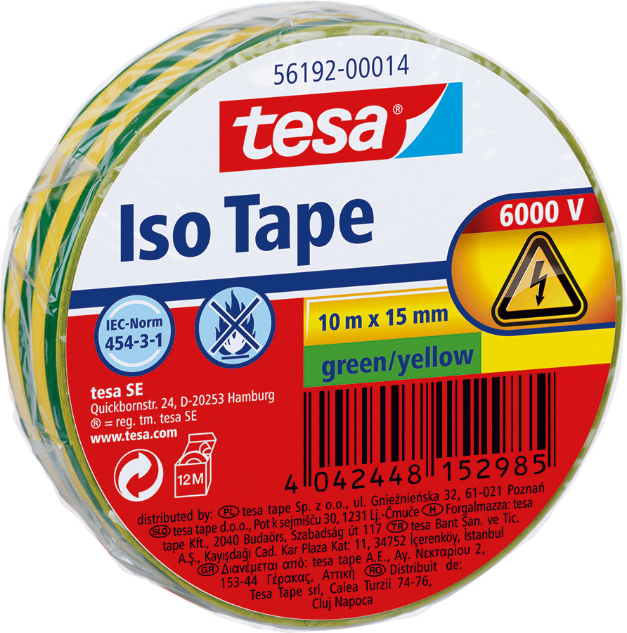 Isolierband rot 15mm x 10m