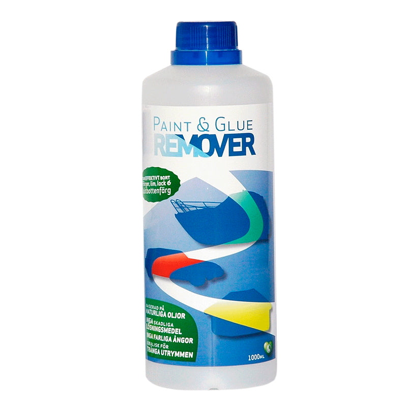 Paint & Glue Remover **** 1 L ***Bulede Flasker ***