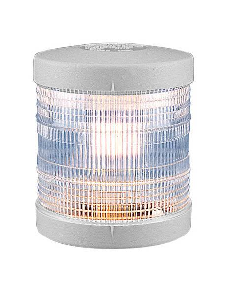 Aquasignal 25 agter Hvid 12V