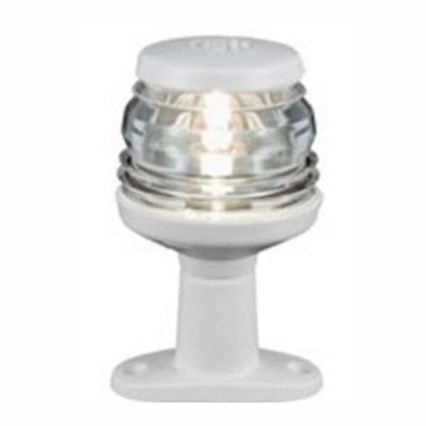 Aquasignal 20 360gr med fod Hvid 12V