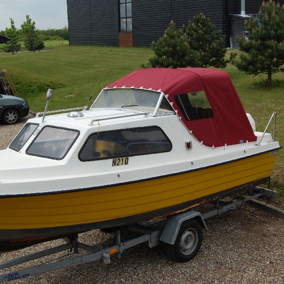 NORDAN 18 kaleche model 2 høj m/siderude
