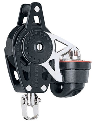 Harken Carbo Ratchet Blok 40 mm enkelt, svirvel, h