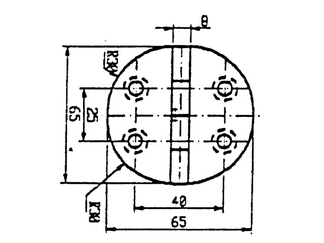 Hængsler rustfri Ø65 mm