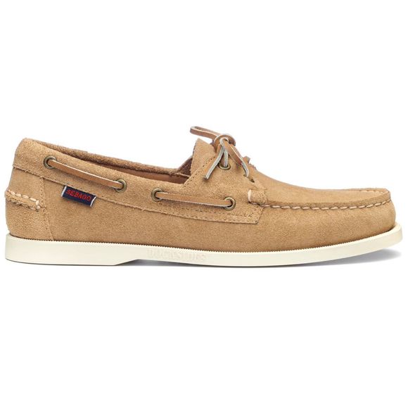 Sebago Portland Flesh Out sejlersko Beige Camel dame