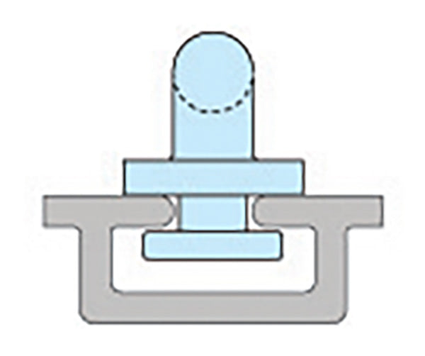 Bainbridge Allslip Mast Slides 15.8mm for Internal