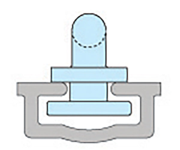 Bainbridge Allslip Mast Slides 22.2mm for Internal