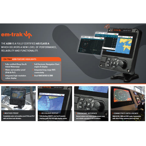 em-trak AIS A200 klasse A AIS / 425-0012