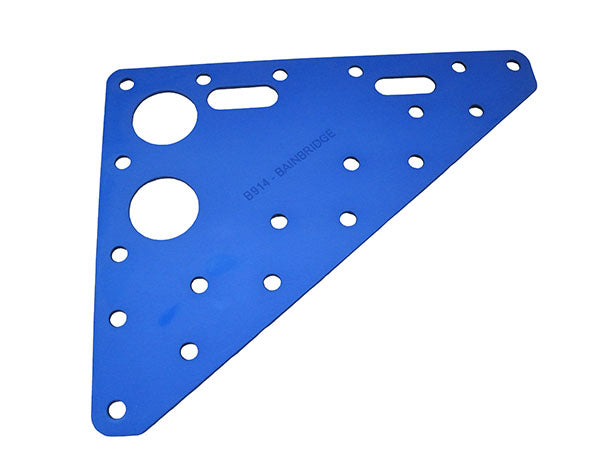 Bainbridge Headboard 133x1.6mm Aluminium Blue Anod