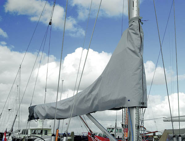 Blue Performance Sail cover