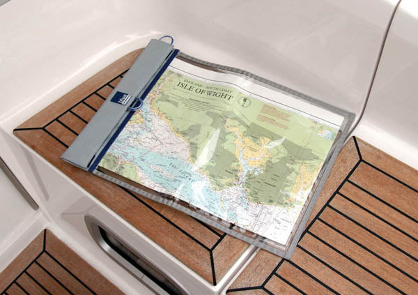 Blue Performance Sea Map Bag