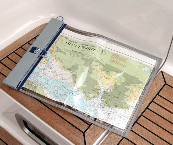 Blue Performance Sea Map Bag