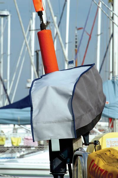 Blue Performance Outboard Cover