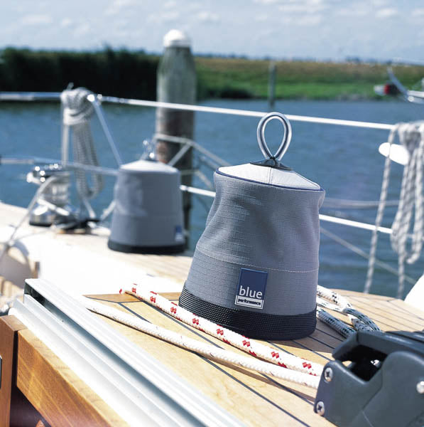 Blue Performance Winch Cover