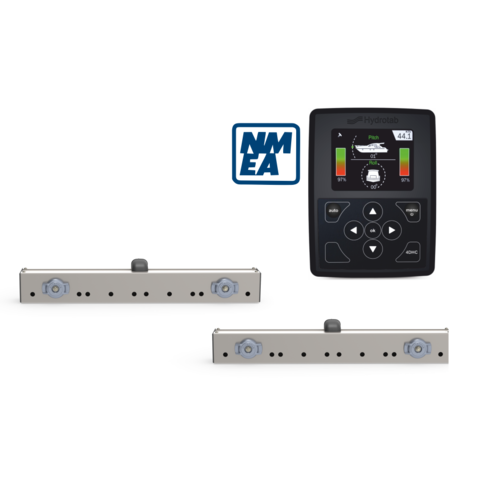 Hydrotab Interceptor 640BT TrimTabs 4DHC auto control