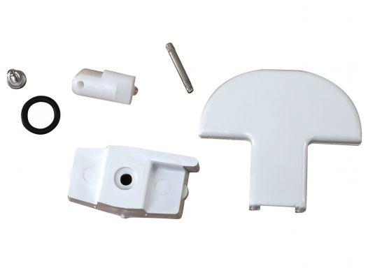 Cupboard white plastic