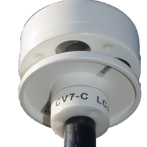 LCJ CV7-C 12/24v Ultrasonic Carbon anemometer with Standard NMEA0183