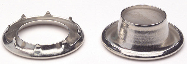 Bainbridge Grommets No.1 Nickel Plate Finish 200st
