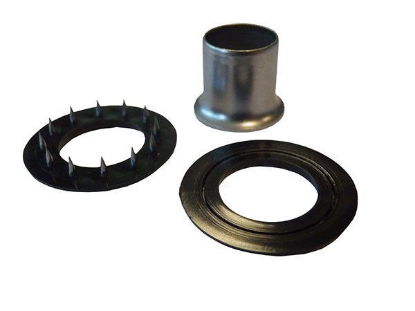 Bainbridge D209B 15mm Black Inox Ring Set