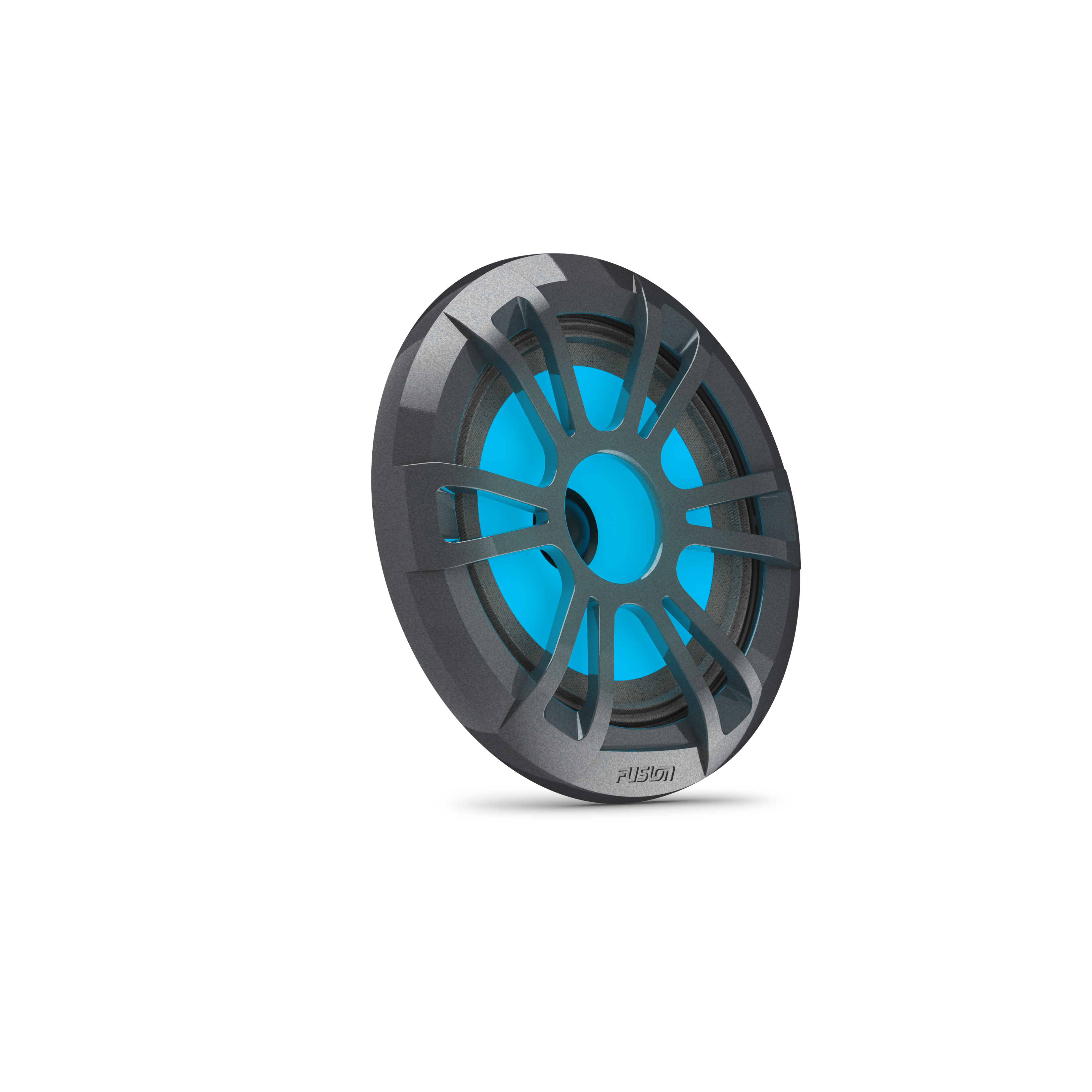 Garmin Fusion® EL Series marinehøjttalere, 6,5" 80 watt grå marinesportshøjttaler (par) med RGB LED-belysning