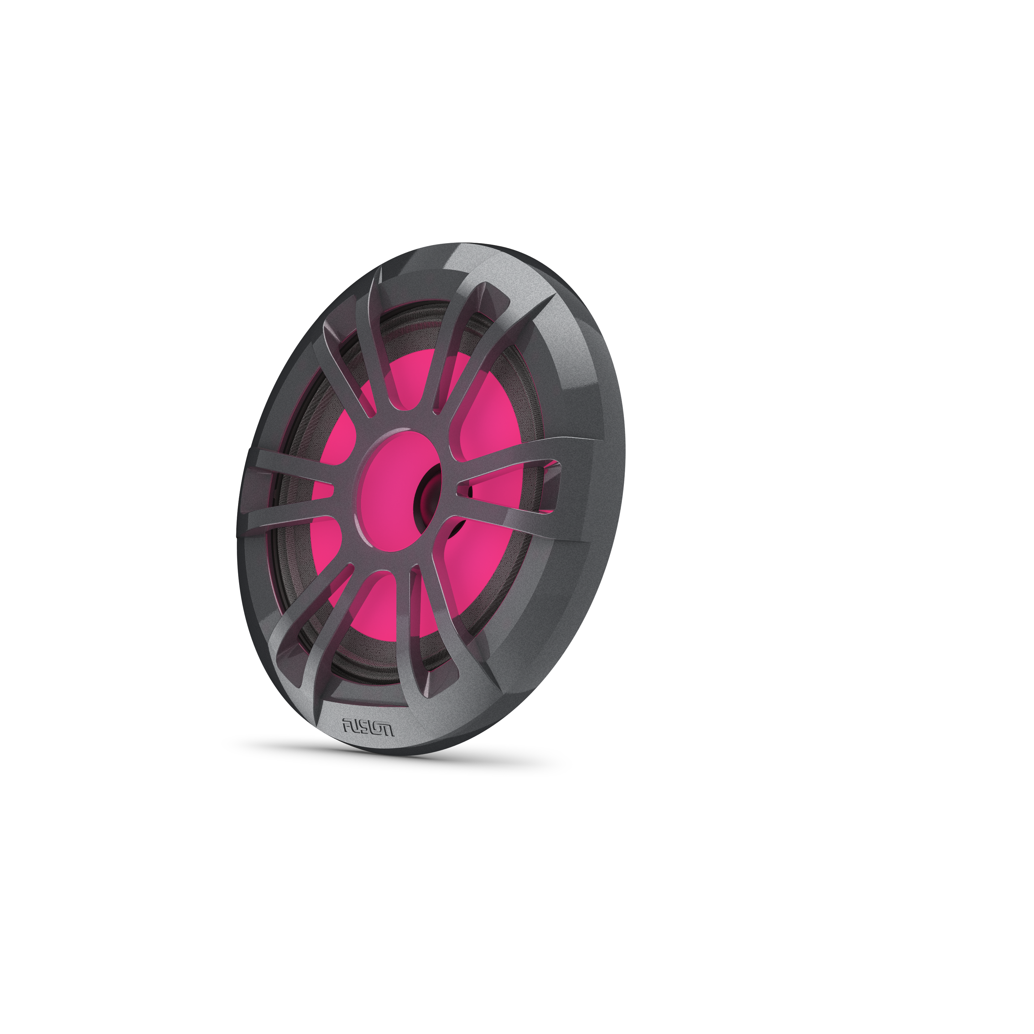 Garmin Fusion® EL Series Marine Speakers, 6.5" 80 Watt Gray Marine Sports Speaker (Pair) with RGB LED Lighting