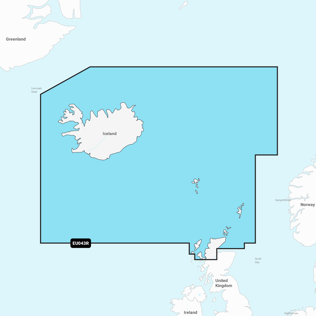 Garmin Island til Orkney – søkort