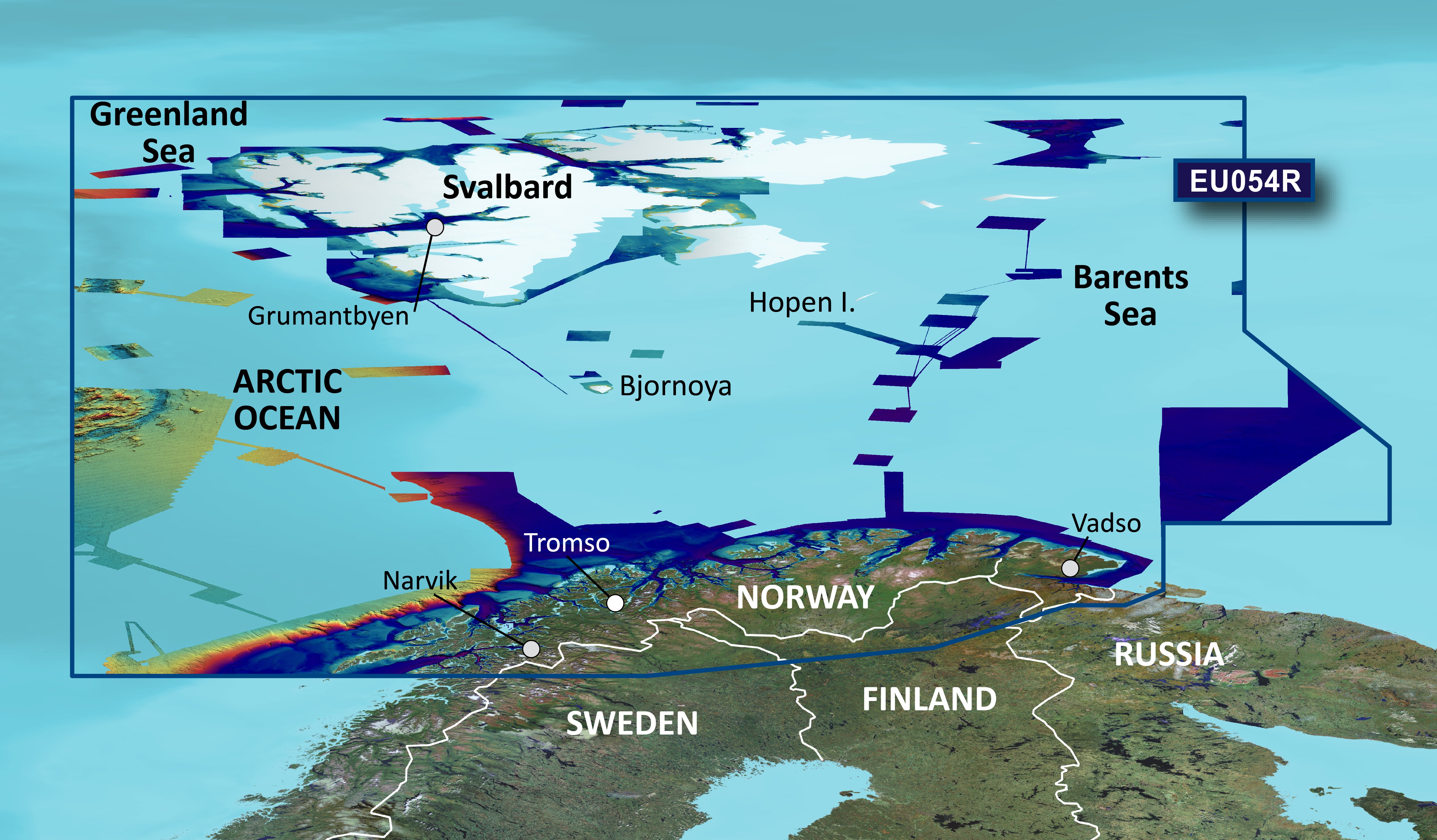 Garmin BlueChart® g3 HXEU054R - Vestfjd-Svalbard-Varanger