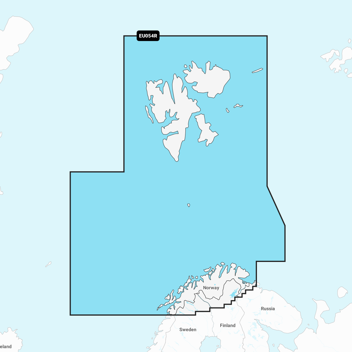 Garmin Norwegen, Vestfjorden bis Varanger und Spitzbergen – Karten
