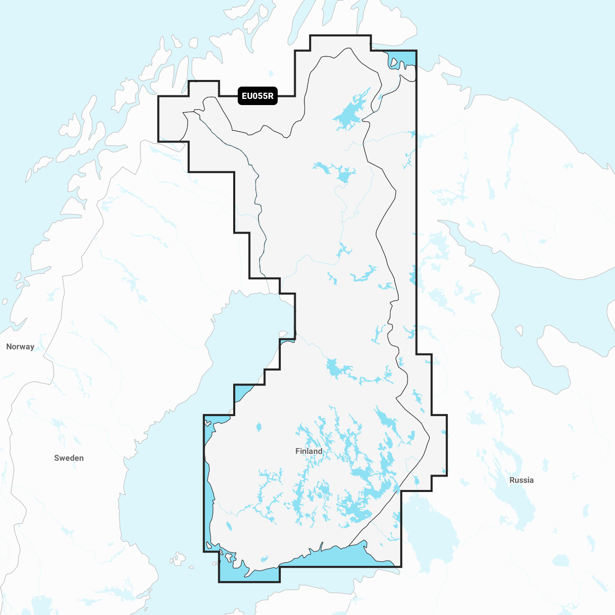 Garmin Finland, lakes and rivers - inland charts