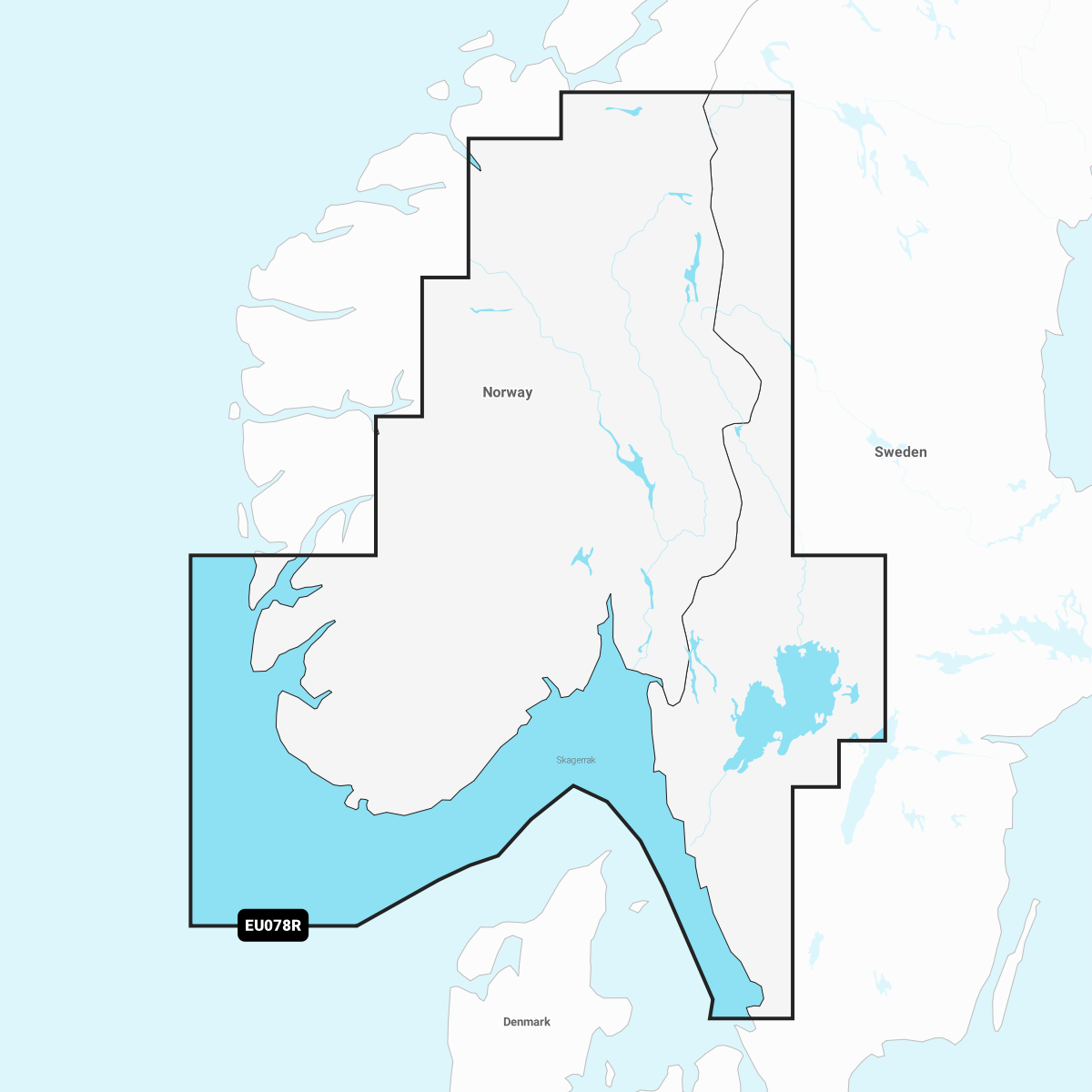 Garmin Oslo, Skagerrak and Haugesund - charts