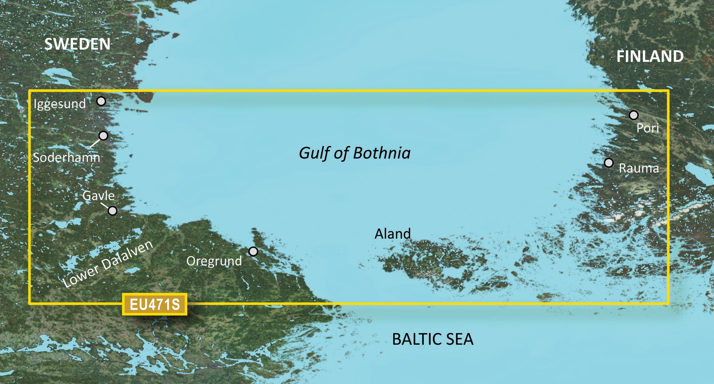 Garmin VEU471S – Bottnischer Meerbusen, Süd