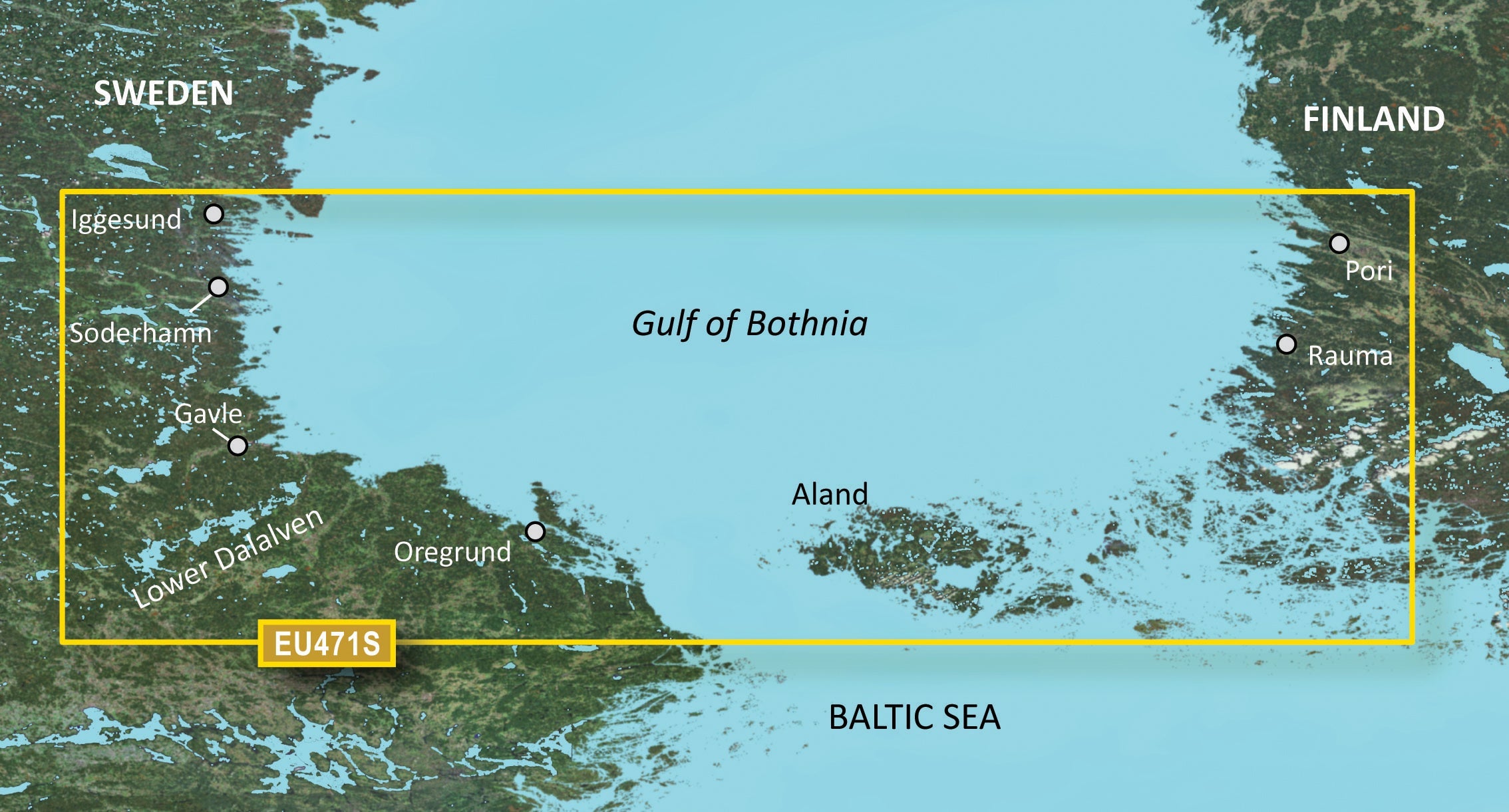 Garmin VEU471S-Gulf of Bothnia, South