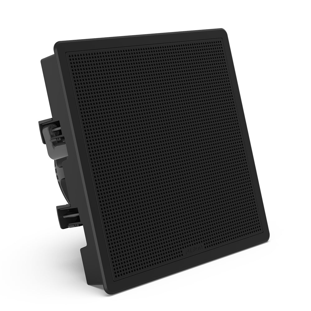 Garmin Fusion® FM Series Marine Subwoofers, 10" 400W Square Black Surface Mount Marine Subwoofer