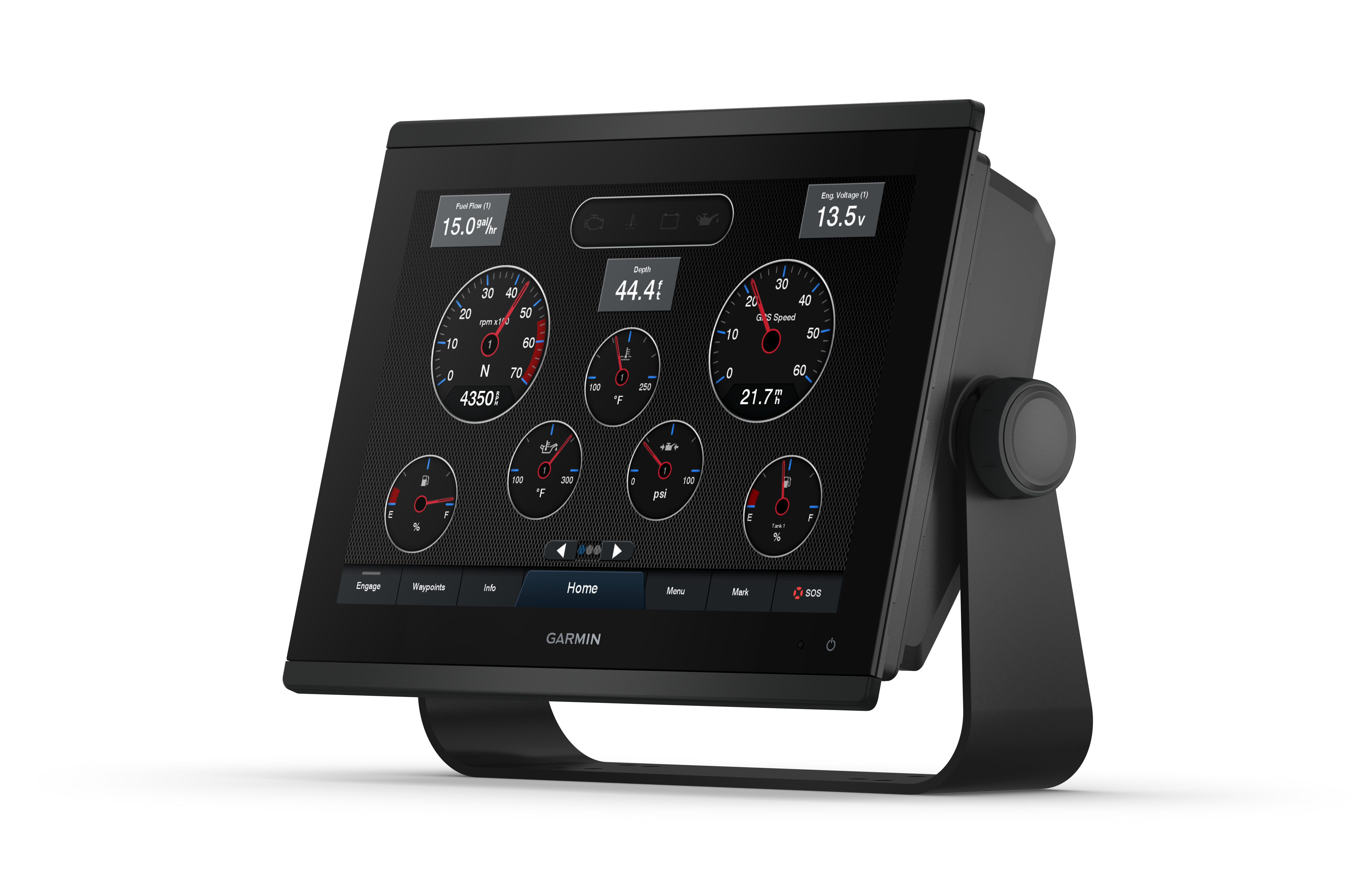 Garmin GPSMAP® 1223, ohne Sonar mit globaler Hintergrundkarte