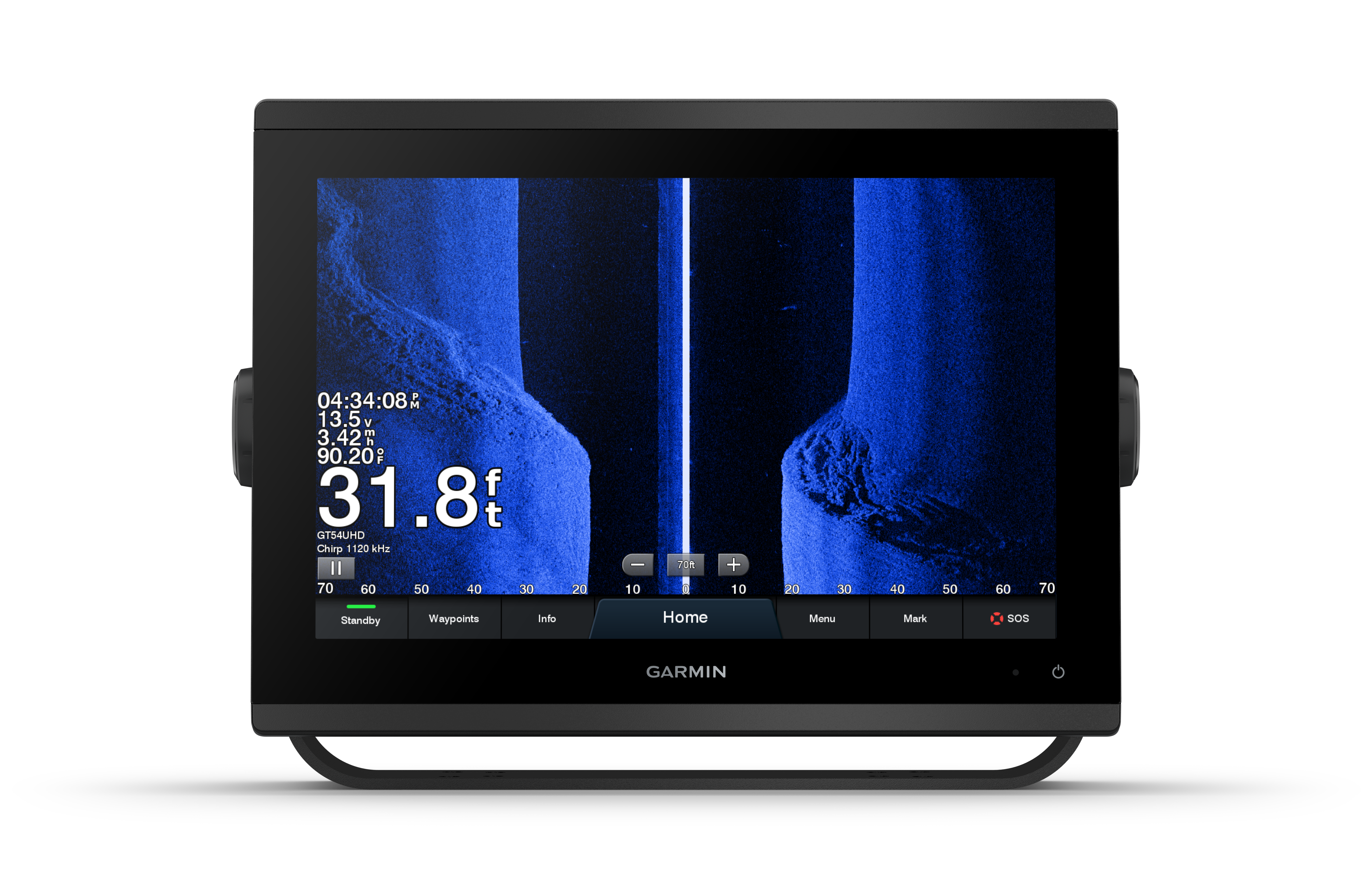 Garmin GPSmap 1223xsv u/tr søkortsplotter m. fishfinder