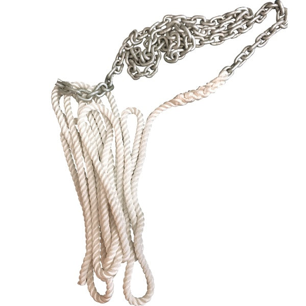 Ankertov 50m med kæde 4,5m