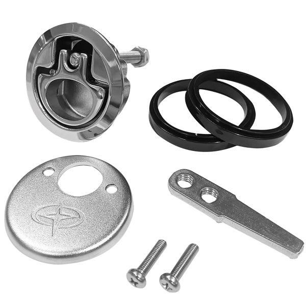 Roca Door fitting Ø61.5 straight rail 316P