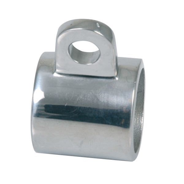 Pipe piece 22mm w/eye