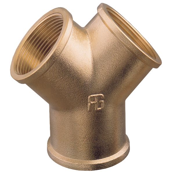 Y-piece brass 1 1/2''