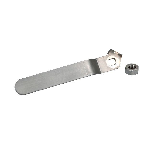 Rustfri håndtag f/kuglehane 1 1/4-1 1/2