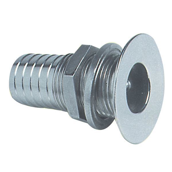 "1852 Gennemføring 1"" Rustfri stål undersænket"