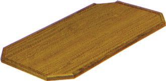 Bordplade perstorp teak laminat og teak