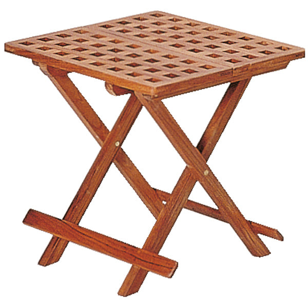 Folding table teak 900x650x700mm