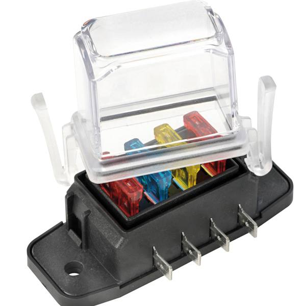 Vandtæt sikringsholder til bladsikringer