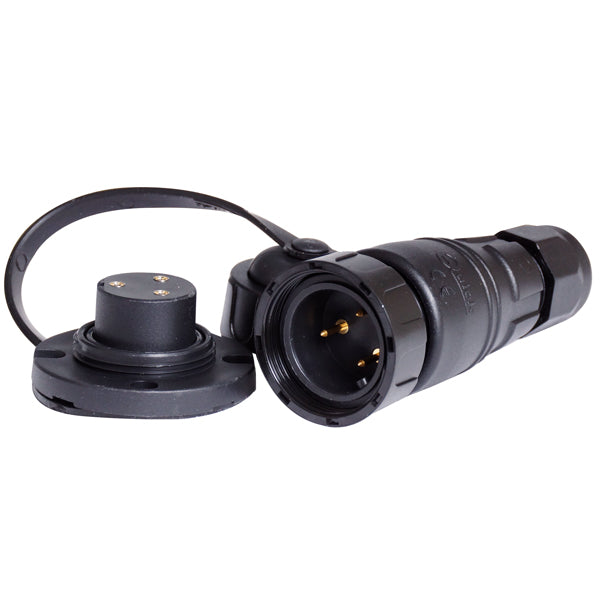 Quick Tire plug 5 poles gold 10Amp