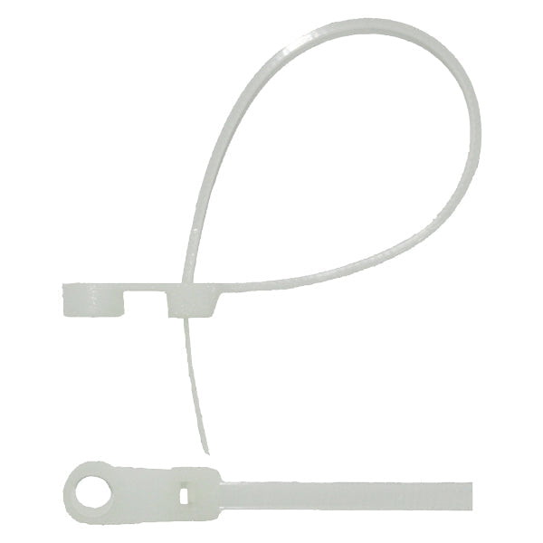 Strips hvid med hul - 20stk