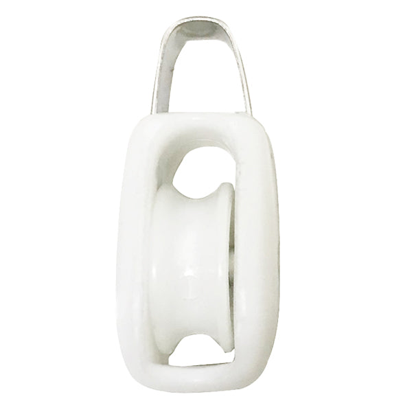 Blok med bøjle til line