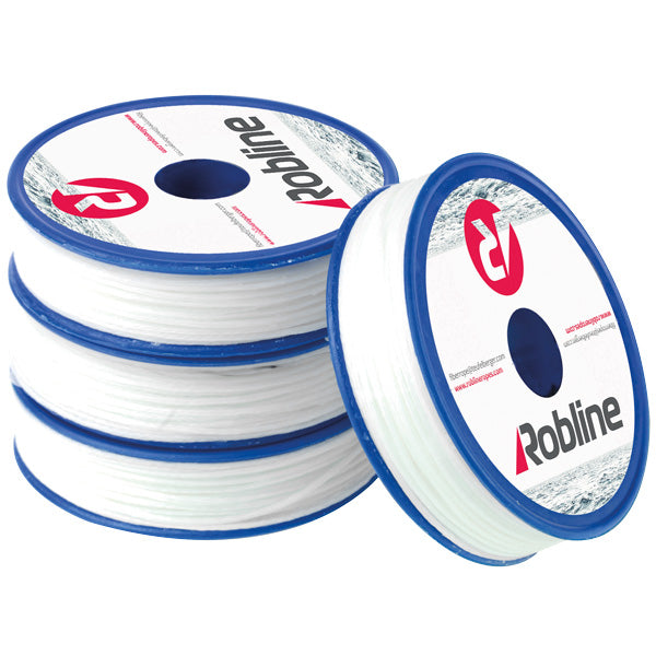 Robline Waxed Tackle Twine 1.5mm White box 10 rl x 32m