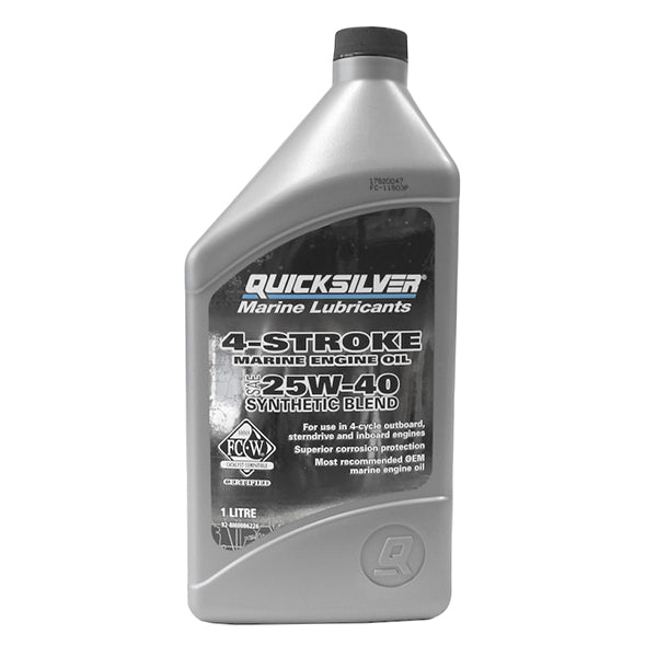 Quicksilver Oil 25W-40 synthetic 1 ltr.