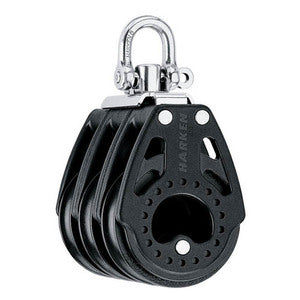 Harken Carbo Blok 57 mm tripel, svirvel